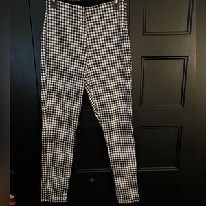Old Navy gingham work pants